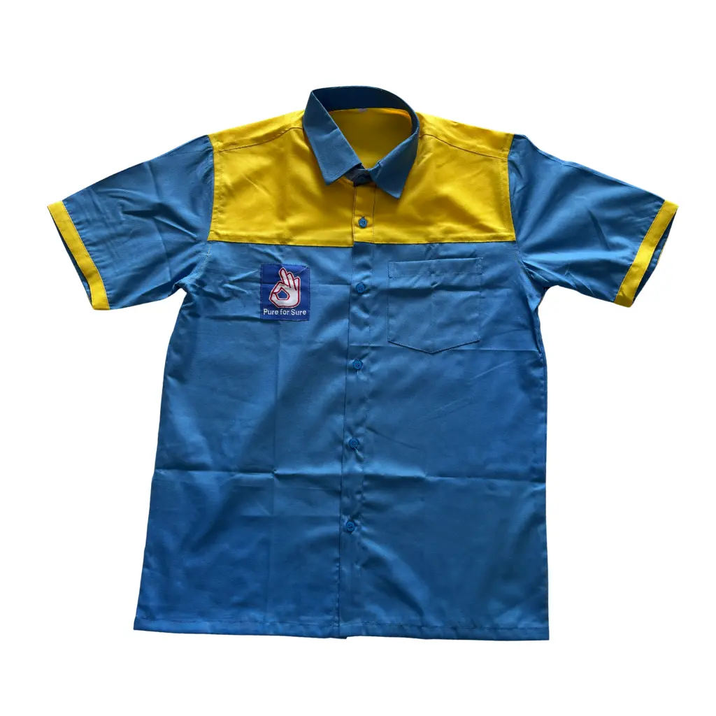 BPCL Petrol Pump Salesman Uniform Half Shirt