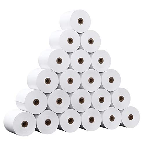Pack of 250 Thermal Paper White Roll