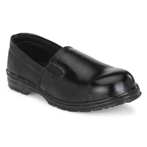 ArmaDuro AD1014 Leather Steel Toe Black Ladies Safety Shoes