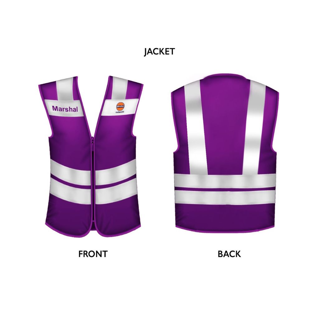 IOCL New Marshal Waistcoat with Reflector