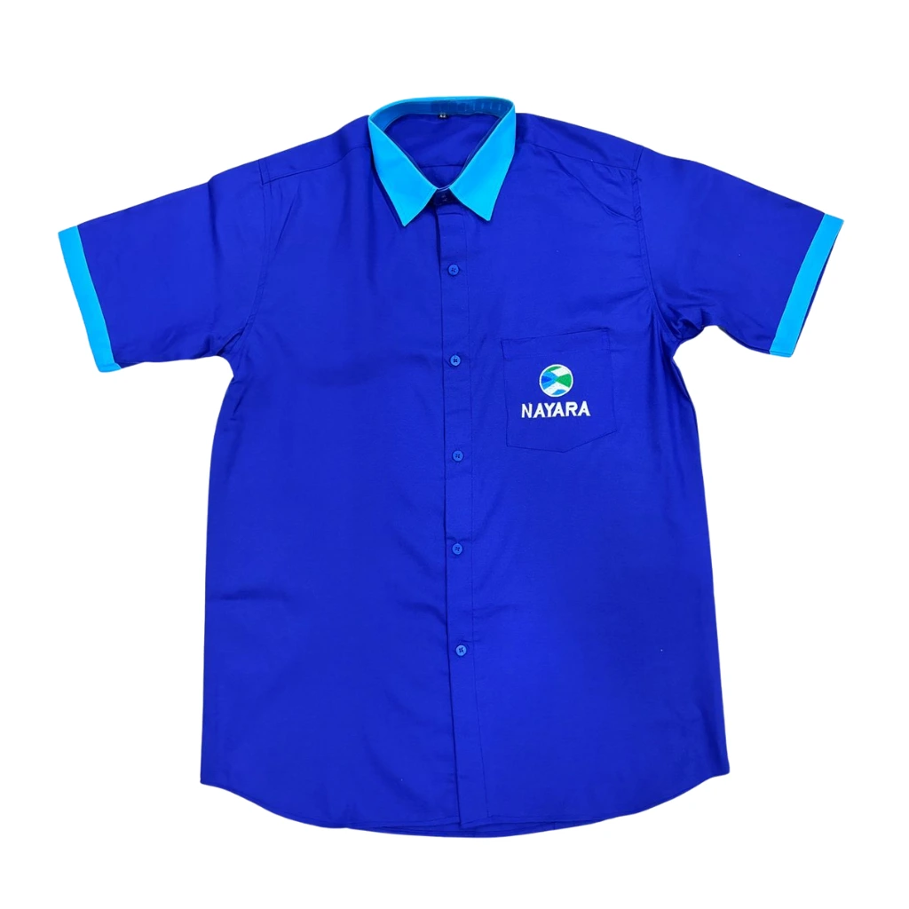 NAYARA ENERGY Petrol Pump Uniform Half Shirt