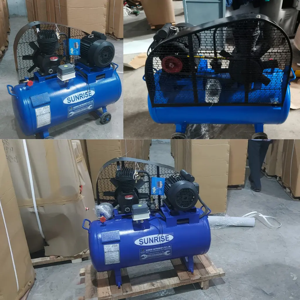 Sunrise 2HP 120L Air Compressor with CG/V-Guard Motor Fitting - Image 2