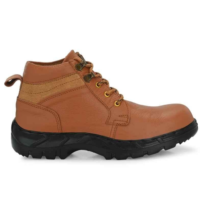 ArmaDuro AD1027 Tan Leather Steel Toe Safety Shoes