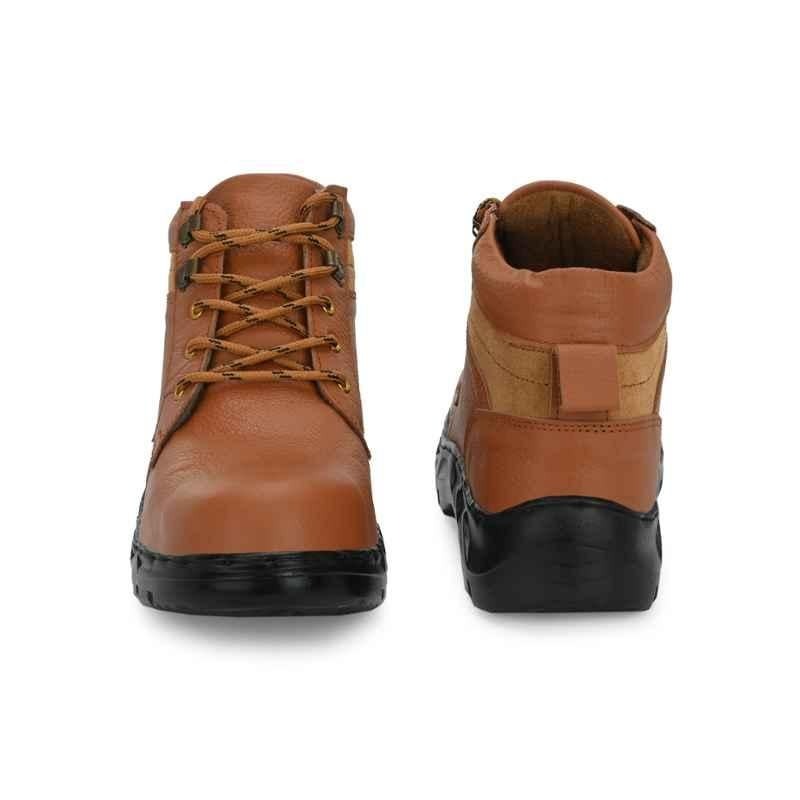 ArmaDuro AD1027 Tan Leather Steel Toe Safety Shoes