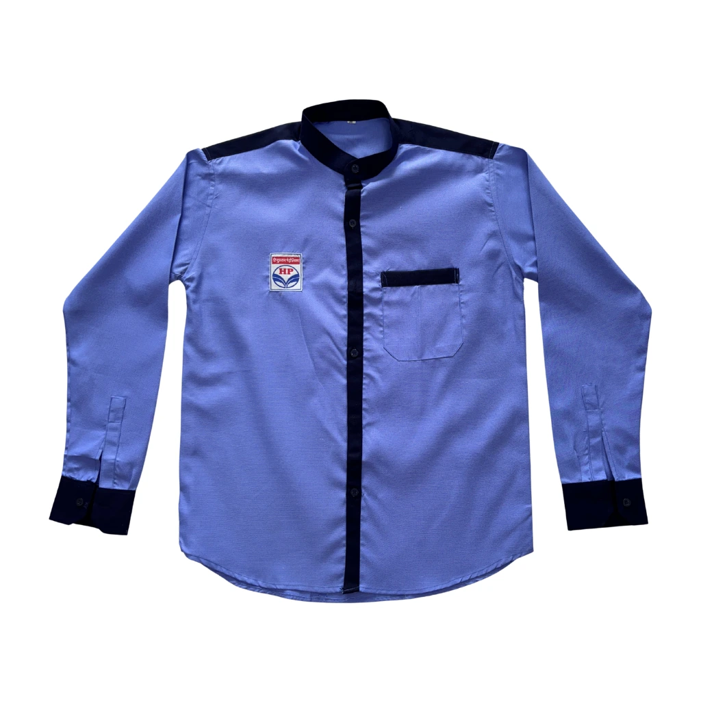 HPCL Petrol Pump Uniform Full Sleev Shirt