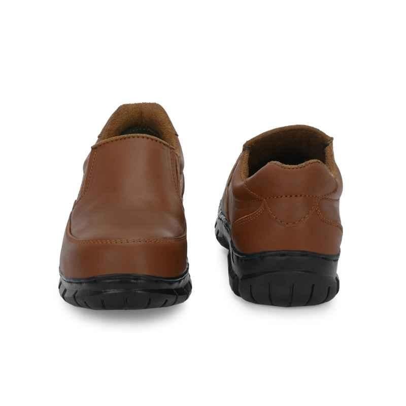 ArmaDuro AD1029 Tan Leather Steel Toe Safety Shoes