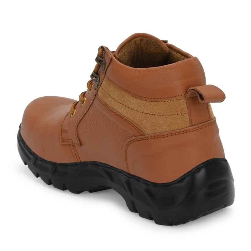 ArmaDuro AD1027 Tan Leather Steel Toe Safety Shoes