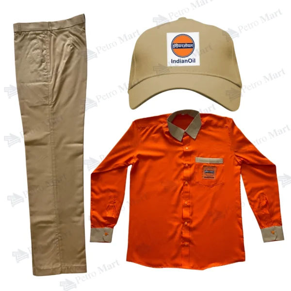 Indian Oil CA Uniform Set (Pant+Full Shirt+Cap) Premium Quality
