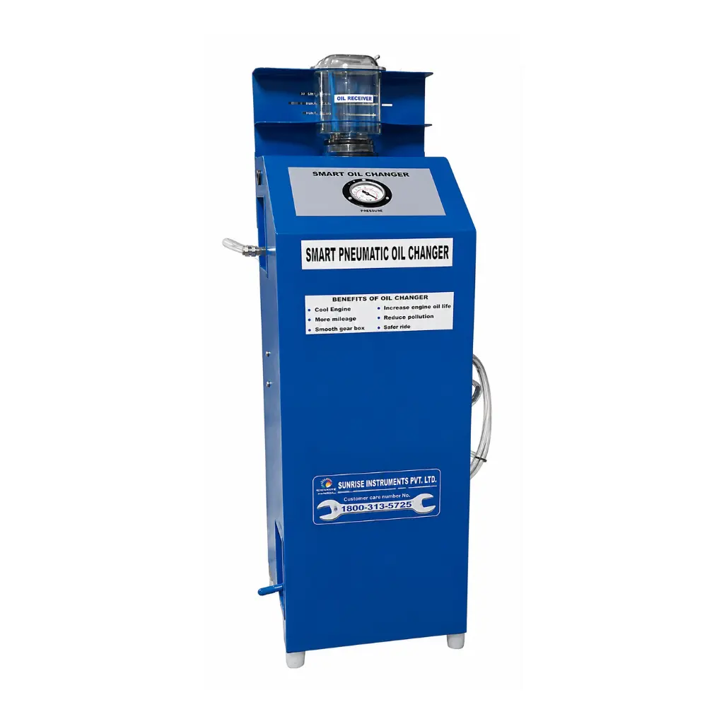 Smart Pneumatic Oil Changer Machine
