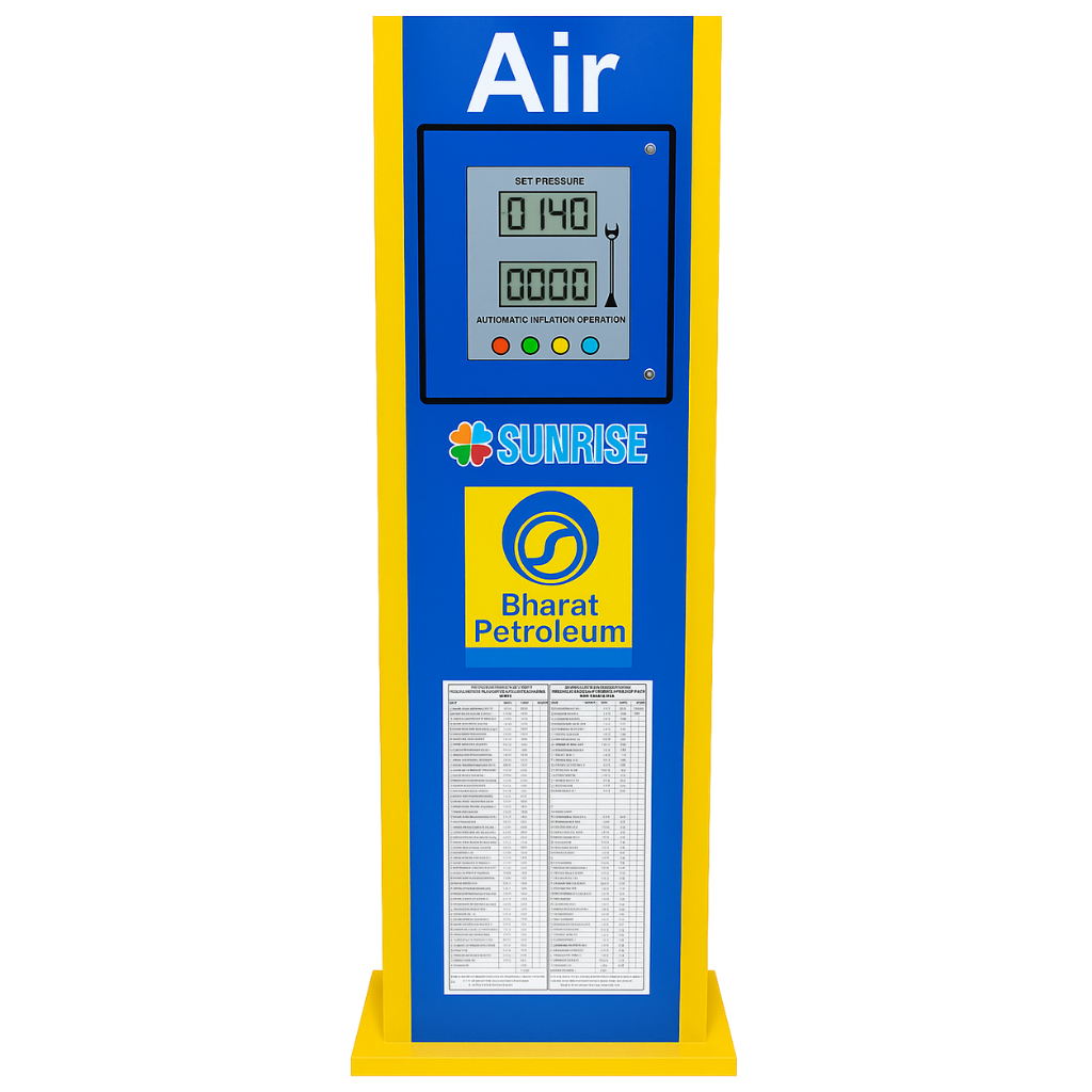 Sunrise Digital Automatic Tyre Inflator For BPCL