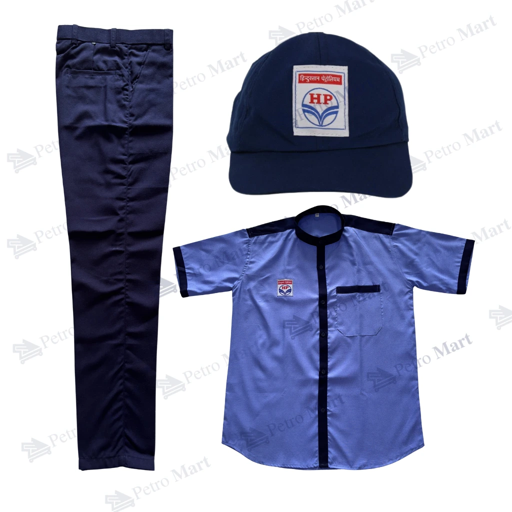 HPCL Hindustan Petroleum CA Uniform Set (Pant+Half-Shirt+Cap)