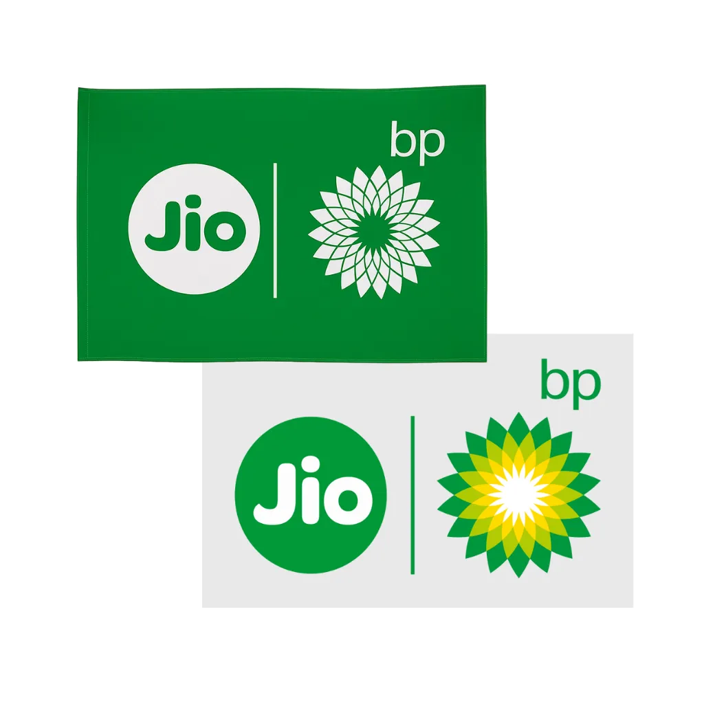 Jio BP Promotional Flag Set (Pack of 6 Piece)