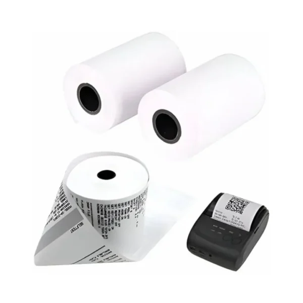 Thermal Paper White Printing POS Roll 15mtr 55-57gsm 2"