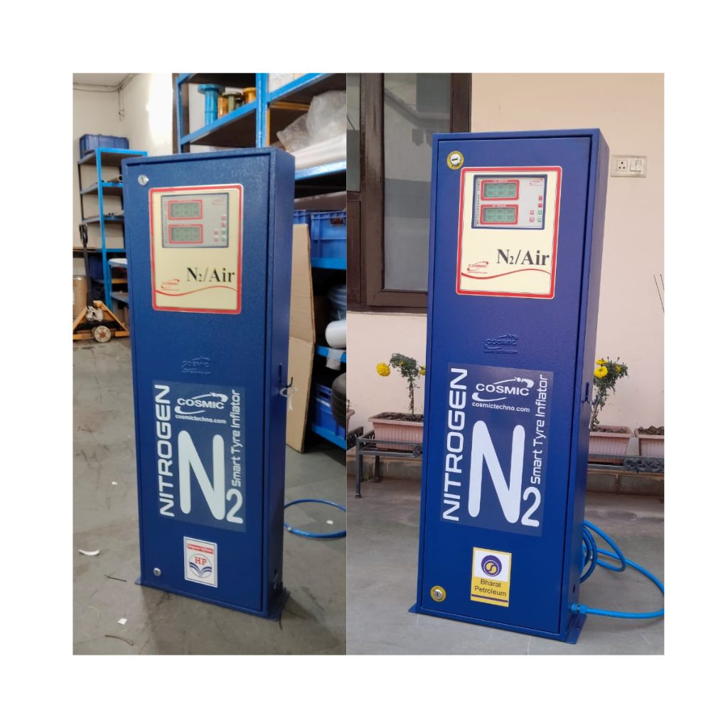 Cosmic Automatic Nitrogen Twin Air Tyre Inflator
