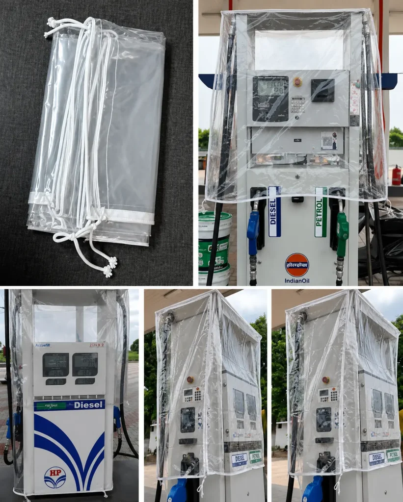 DU Rain Cover for Petrol Pump