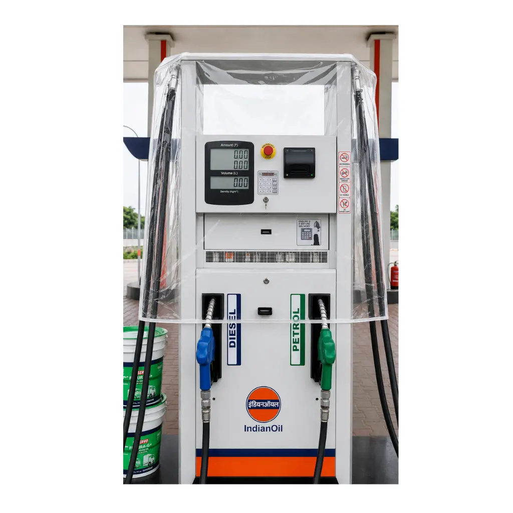 DU Rain Cover for Petrol Pump